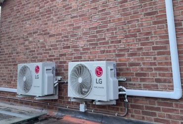 LG 5 kW en 2.5 kW buitenunit